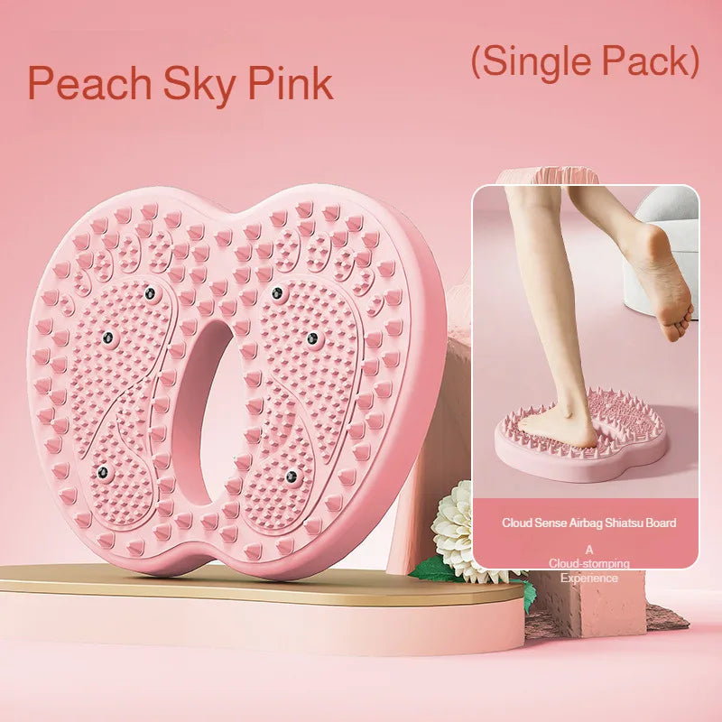 Inflatable Foot Massager Mat: Portable Rechargeable Reflexology Pad Massage Cushion pink Tidesmit