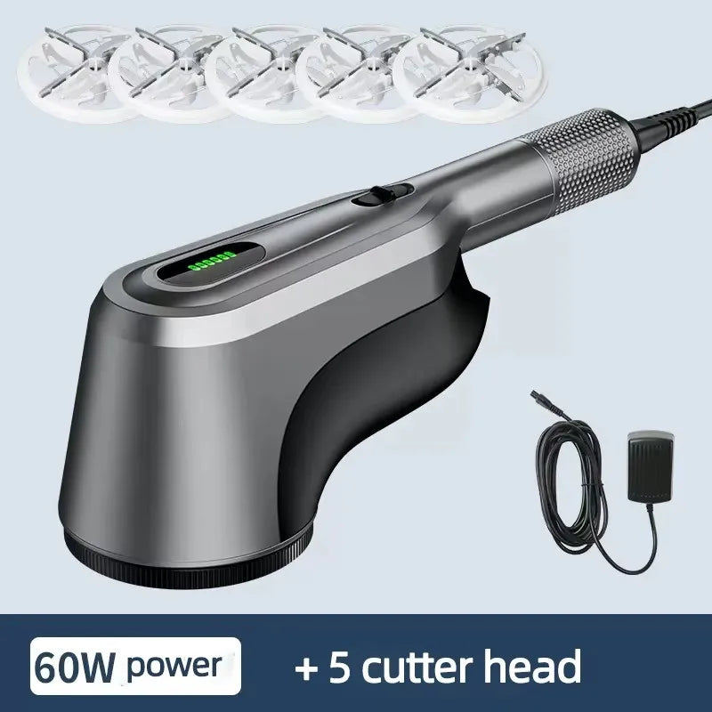 Tidesmit 60W professional electric lint remover with spool mechanism for commercial garment and fabric ball shaving