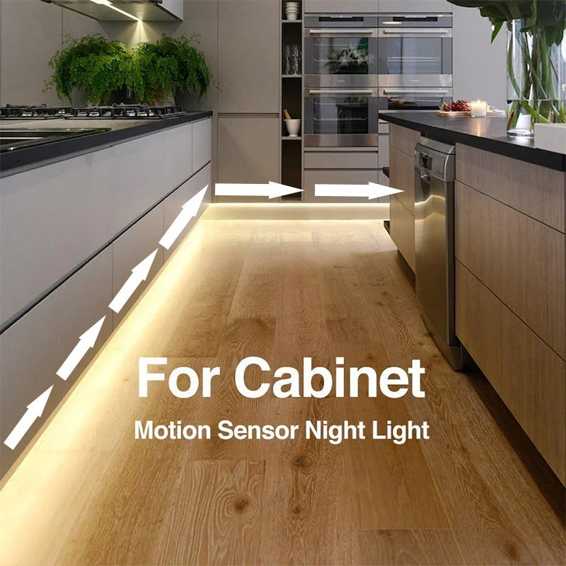 Running Water Flow Chasing LED Strip Lights 5V Motion Sensor Stairs Night Light for Room Corridor Ceiling Room Decor