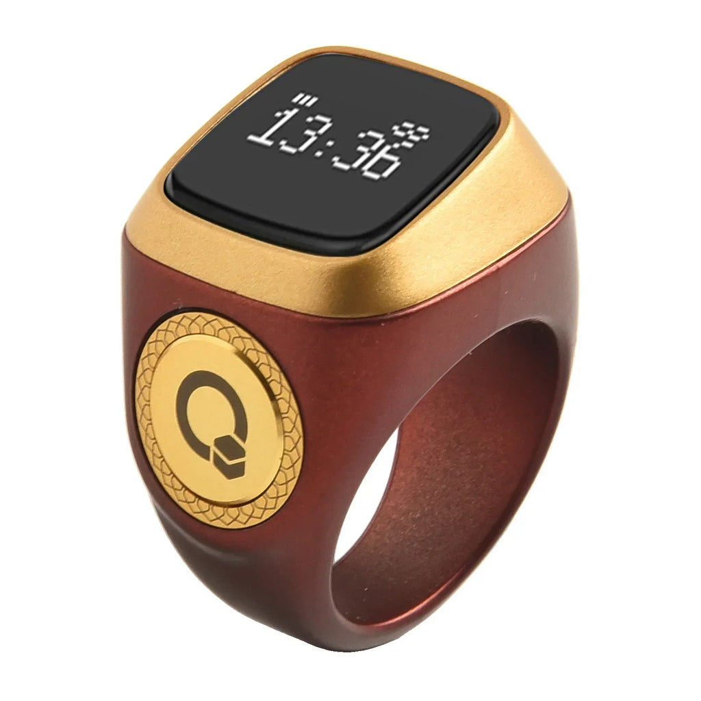 Smart Zikr Ring Counter Waterproof Health Monitor by Tidesmit Tidesmit