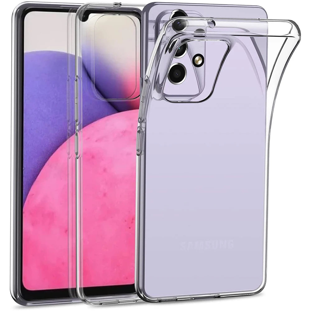 Clear Samsung Galaxy Phone Case - Slim Fit Shock-Absorbing Cover Tidesmit