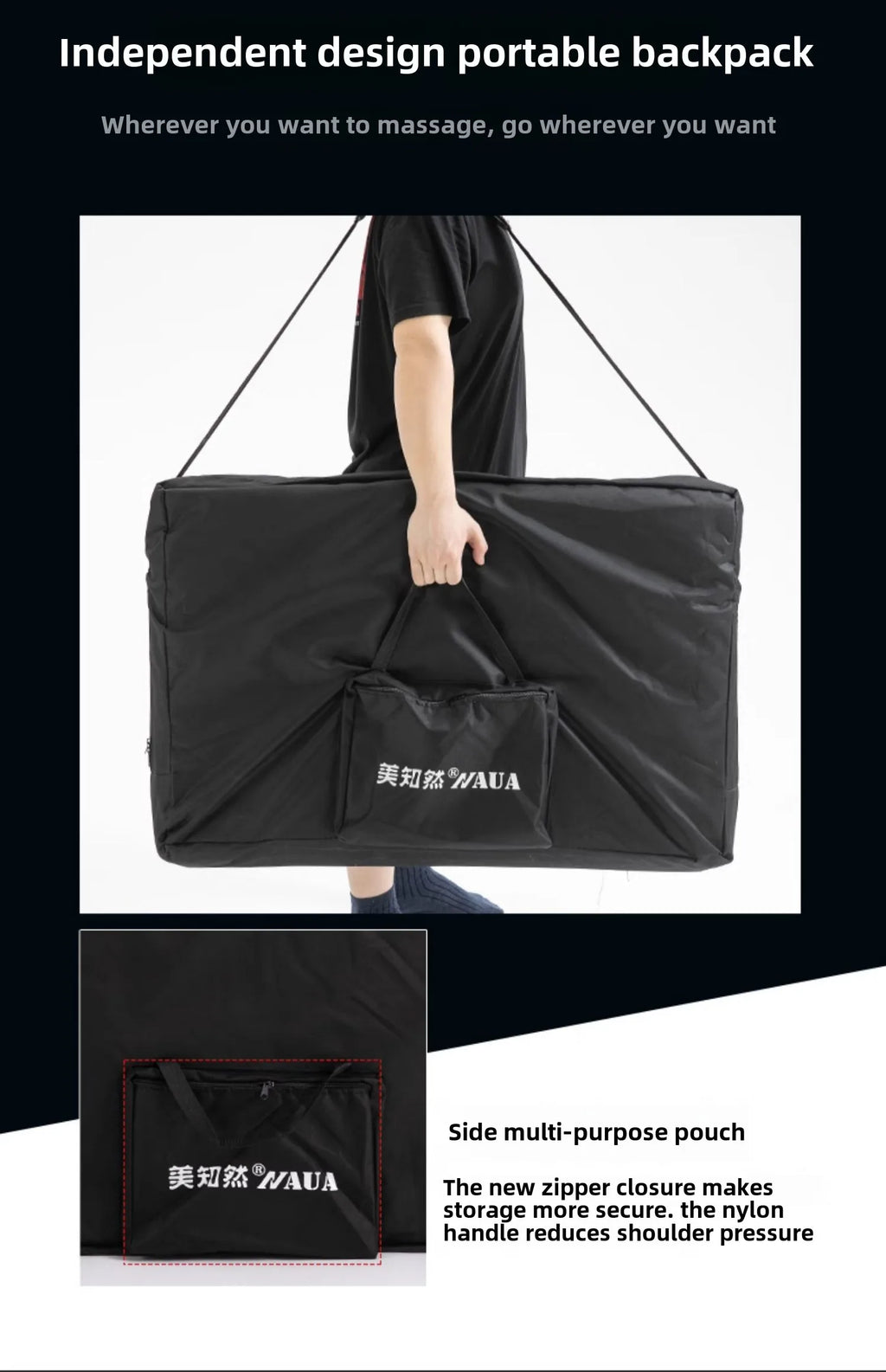 Portable Massage Table Foldable Bed for Professional Muscle Relief Massage Chairs Tidesmit