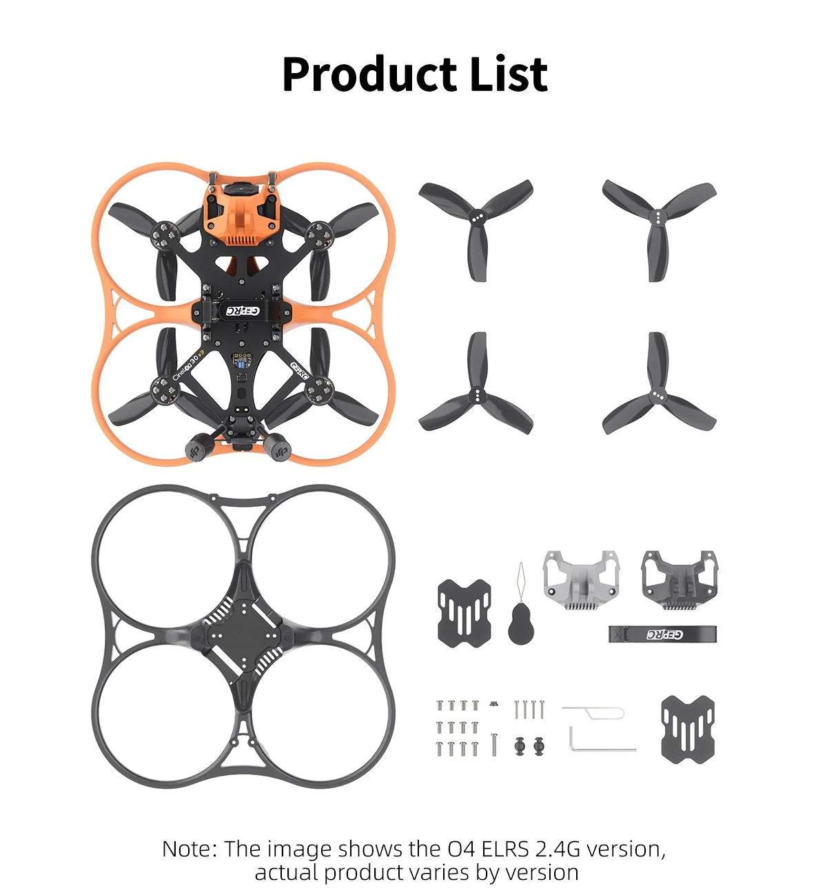 GEPRC Cinelog30 V3 4K FPV Drone - Professional Freestyle Quadcopter Tidesmit