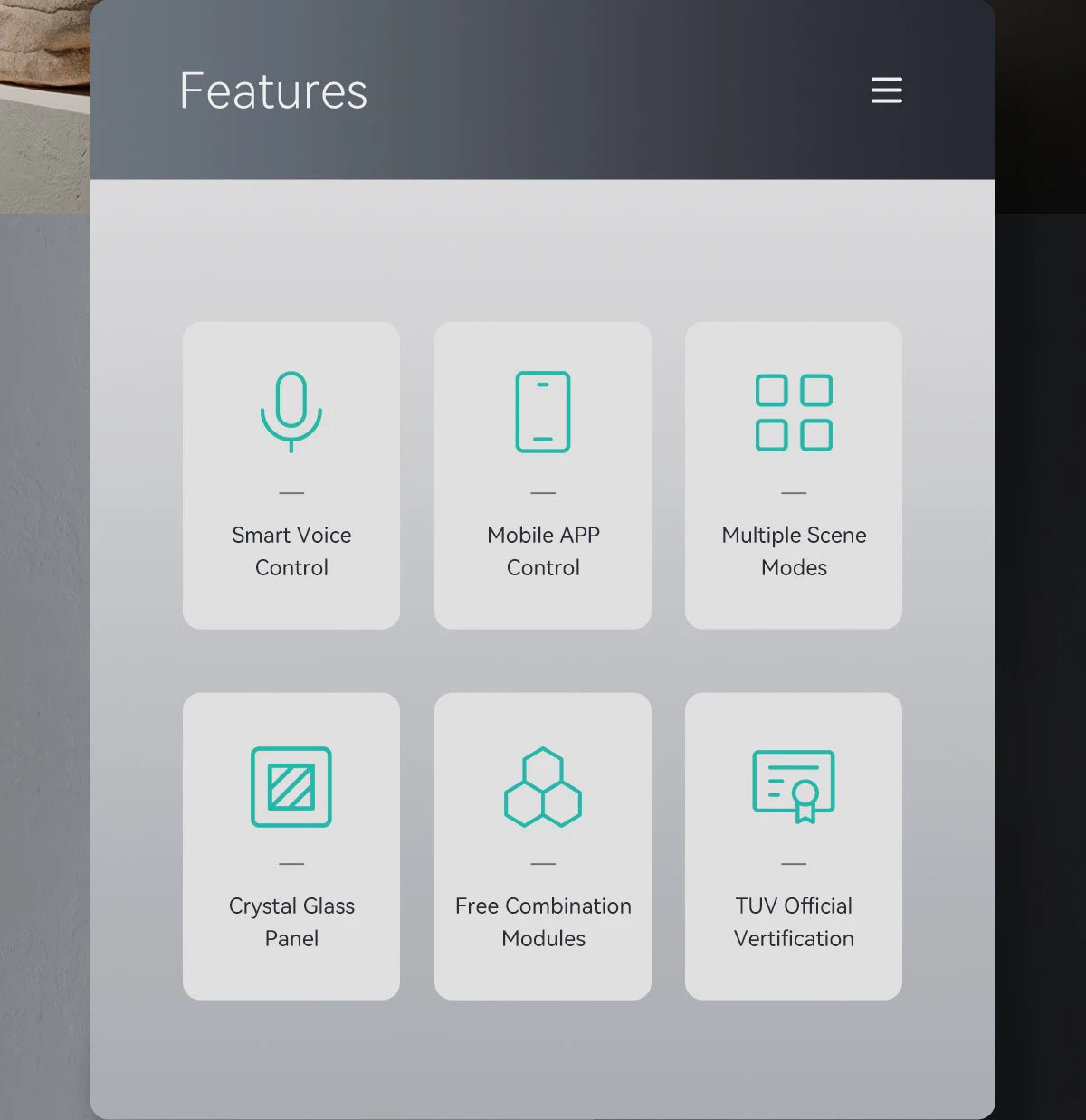 WiFi Smart Light Switch - Glass Touch Panel | Tidesmit Home Automation Tidesmit