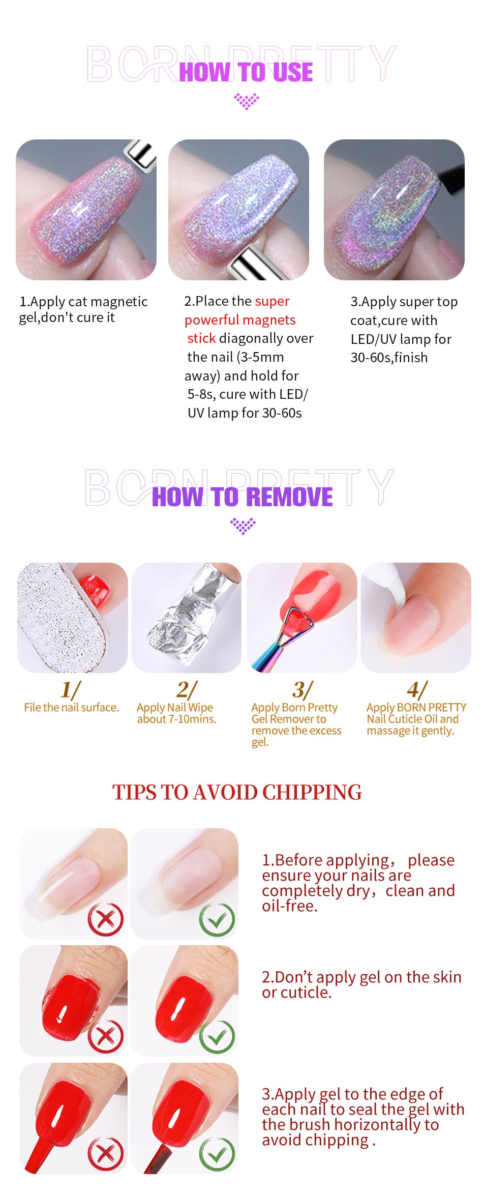 9D Cat Eye Gel Polish Magnetic UV LED Varnish for Professional Manicure Permanent Makeup Machines Tidesmit