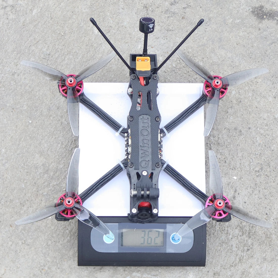 FPV Racing Drone 220mm RTF 4S Brushless Quadcopter Kit Tidesmit