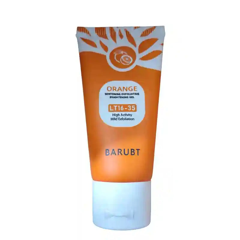 Orange Exfoliating Gel for Face and Body - Professional Deep Cleansing Scrubs Treatments Tidesmit