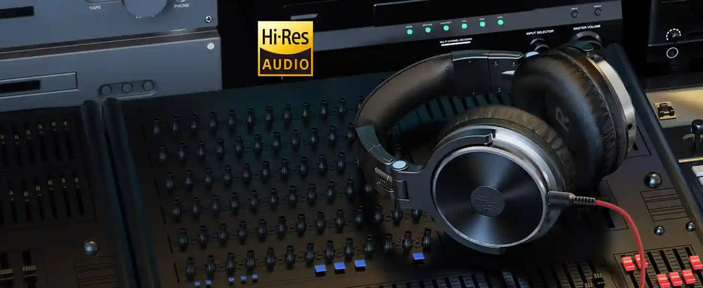 Over-Ear Wired Studio Monitor Headphones with Mic - Tidesmit Tidesmit