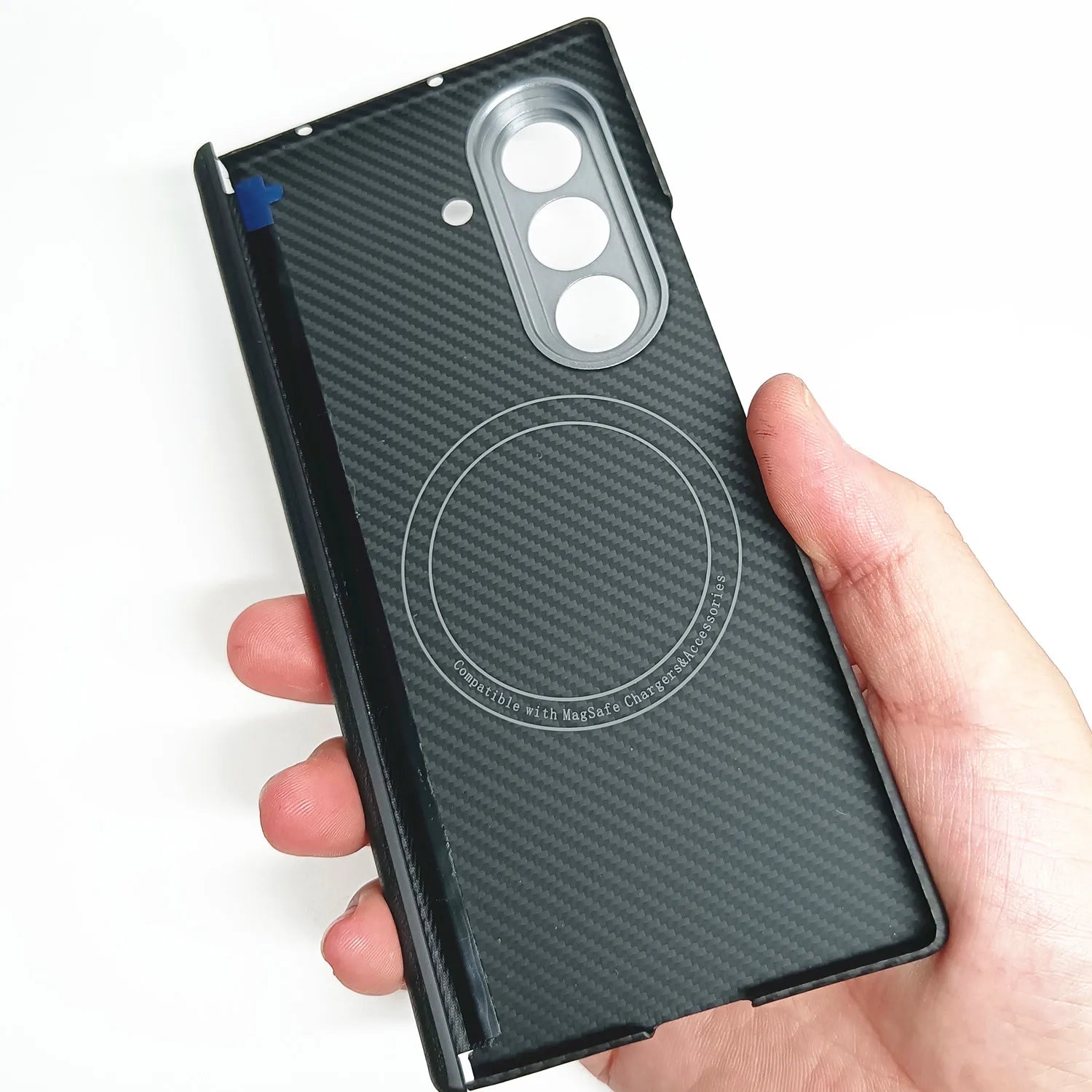 Aramid Fiber Case for Galaxy Z Fold 7 | Slim Military-Grade Armor Tidesmit