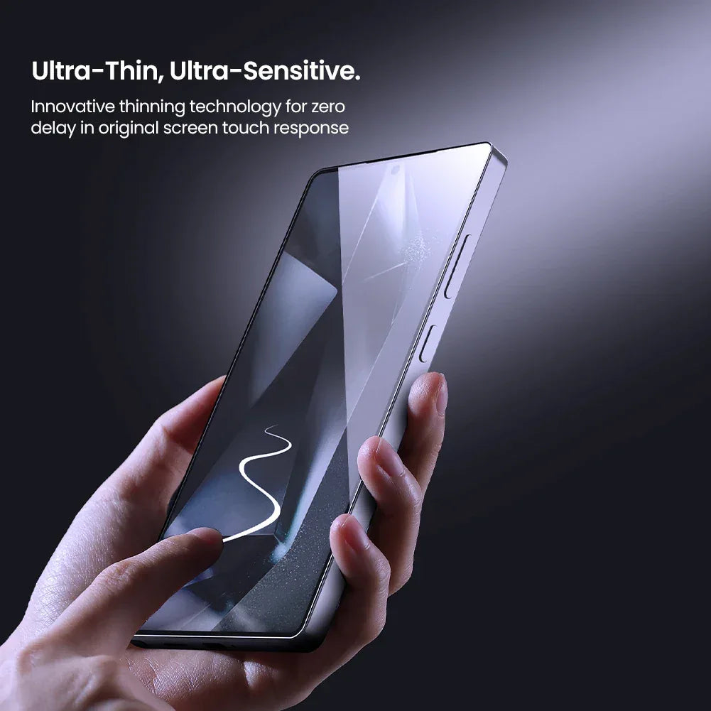 Samsung Galaxy S25 Ultra Tempered Glass Screen Protector - Anti-Scratch 9H Tidesmit