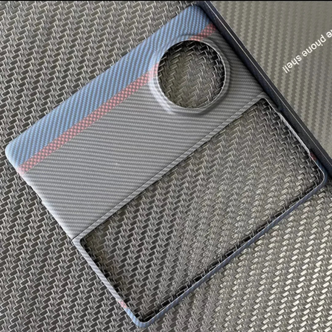 Honor Magic V3 Carbon Fiber Case - Slim Military-Grade Protective Cover Blue Red Black 1 Magic V3 Tidesmit