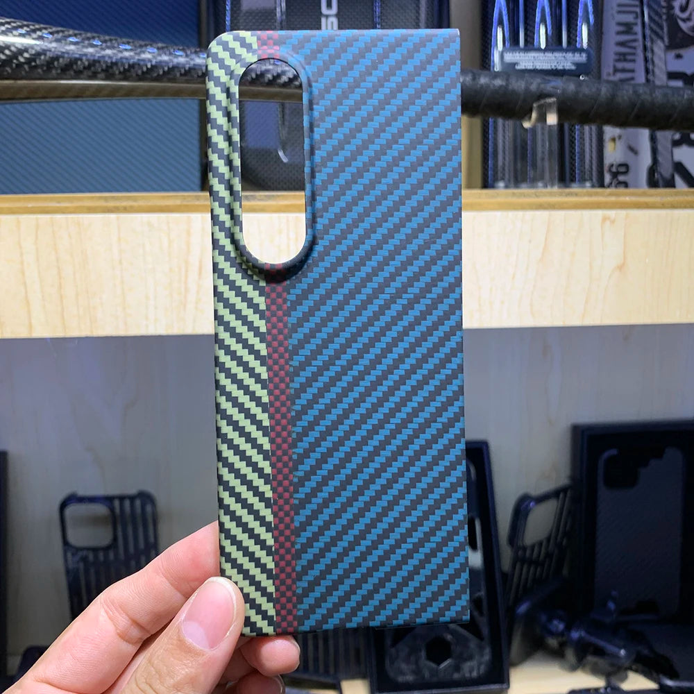 Samsung Galaxy Z Fold 6 Carbon Fiber Case | Ultra-Thin Aramid Cover Tidesmit