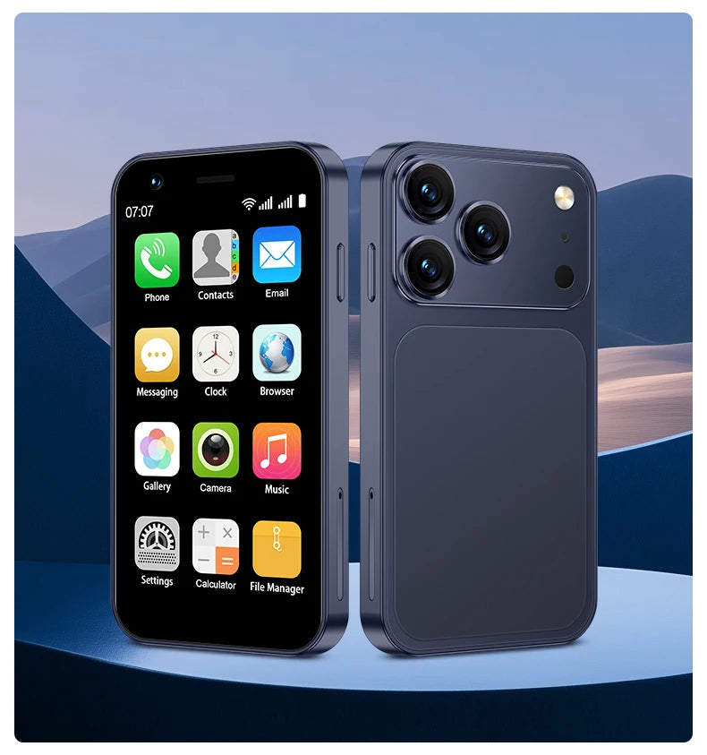 SERVO 18SE mini Smartphone 3.0inch HD Display 3G WCDMA 2GB+16GB GPS Android Small Portable Cellphone Dual SIM Standby Play Store