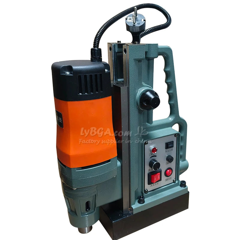 Electric Bench Drilling Rig Machine Magnetic Twist Bench Machine for Engineering Steel Structure 220V LY TN18RE