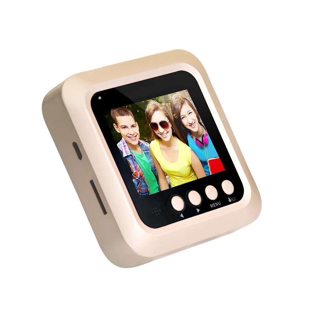 High Definition Cat Eye 2.4 Inch Smart IR Night Vision Mini Video Security Camera Motion Detection Doorbell Screen Door Viewer