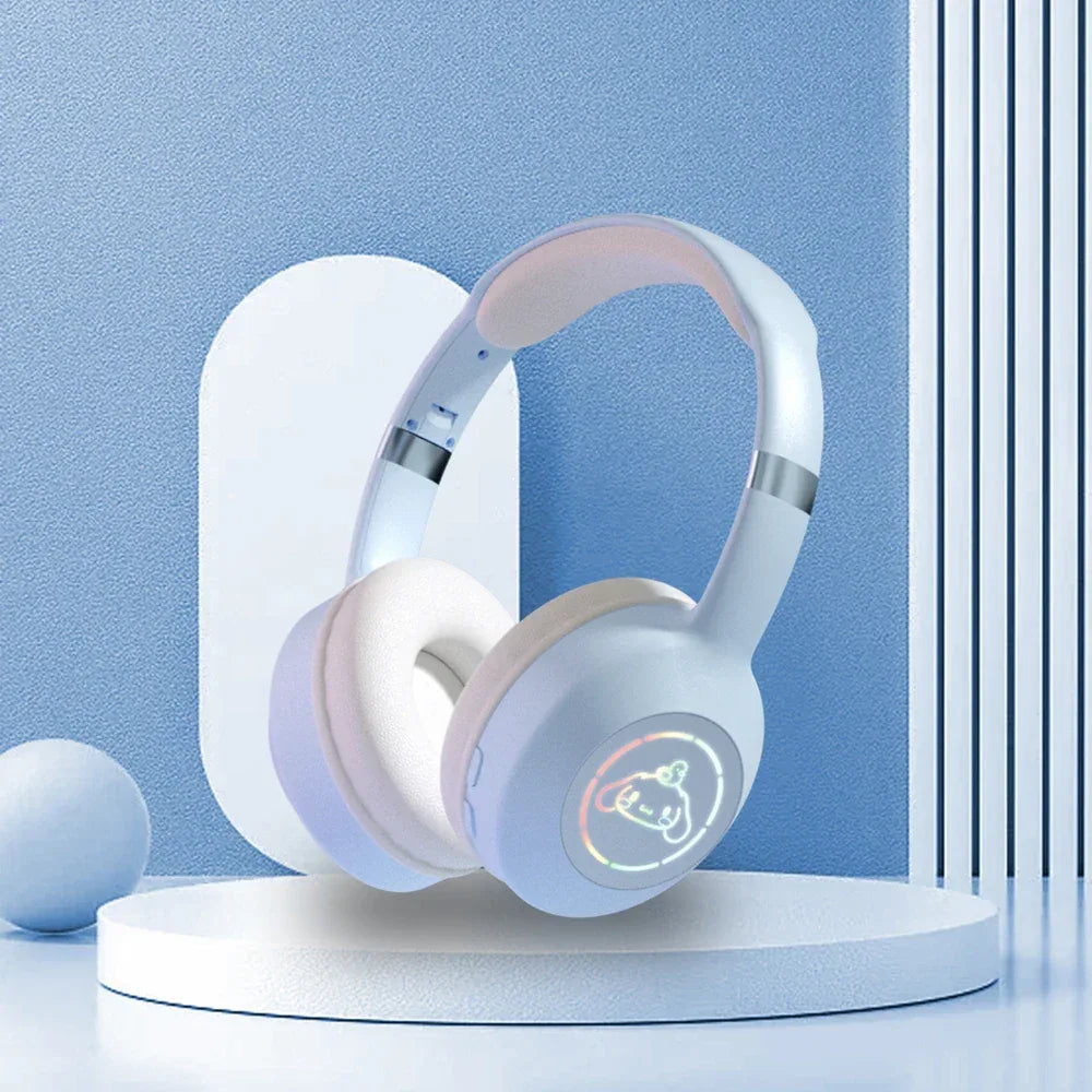 Kuromi Tidesmit Wireless Stereo Bluetooth Headphones - 3 Color Options Blue Tidesmit
