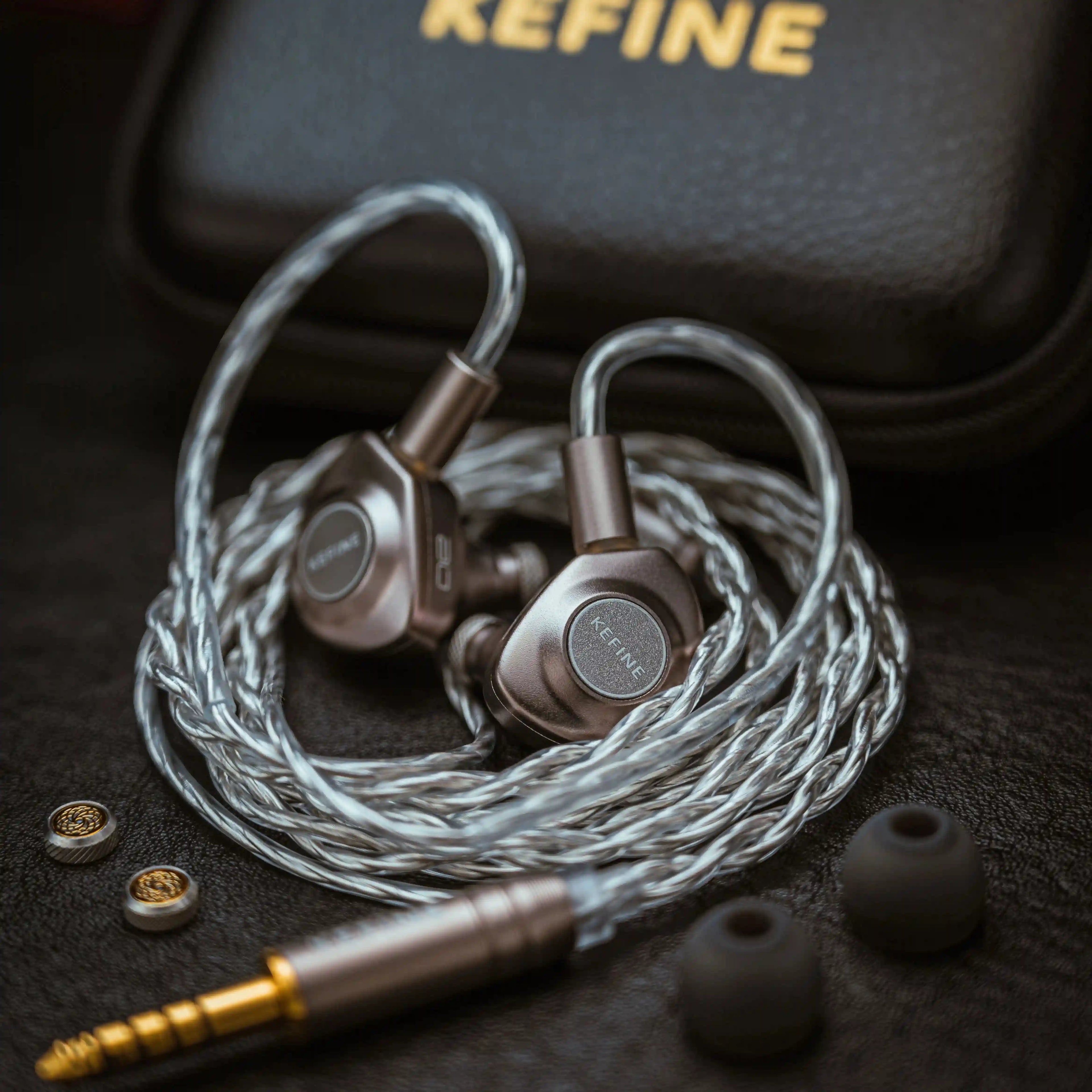 Kefine Delci AE Hi-Fi IEMs | 10mm Dual-Tuning Dynamic Driver | Tidesmit Tidesmit