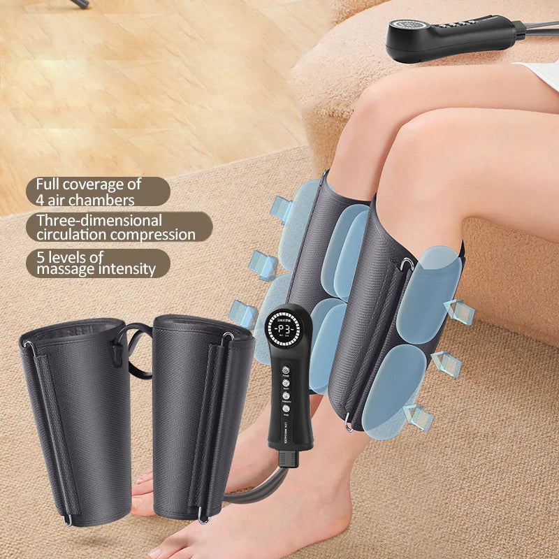 Shiatsu Foot and Back Massager with Heat Therapy - Tidesmit EU Model Massage Cushion Tidesmit