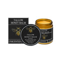Tallow Honey Balm Grass-Fed Beef Tallow Raw Honey Moisturizing Skin Balm 3 Scents Citrus Lavender Unscented Face Body Care