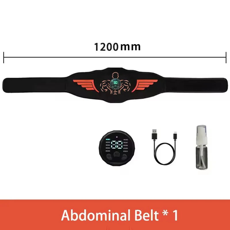 Abdominal Toning Belt EMS Muscle Stimulator for Effective Home Fitness Relaxation Treatment 1abs belt Tidesmit