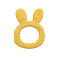 Cartoon Rabbit Baby Soft Silicone Teether Ring BPA Free Newborn Chewing Sensory Toy Food Grade Toddler Teething Toys Baby Stuff