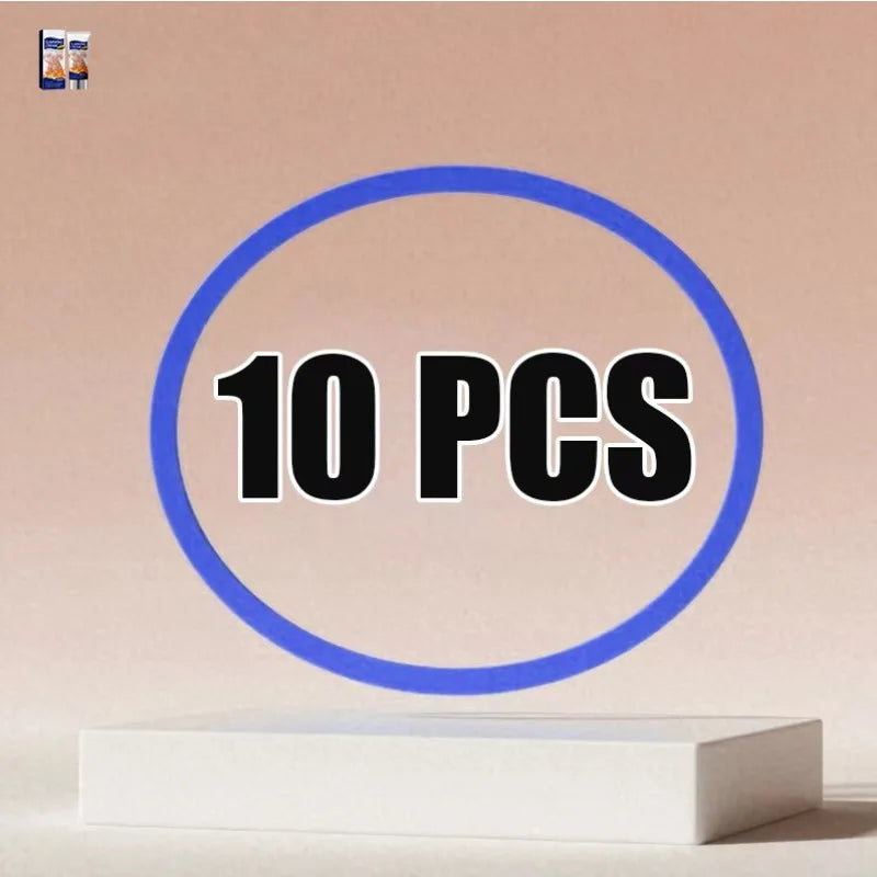 10-piece set of natural weight loss cream tubes for daily use, featuring sleek white packaging on a pedestal.
