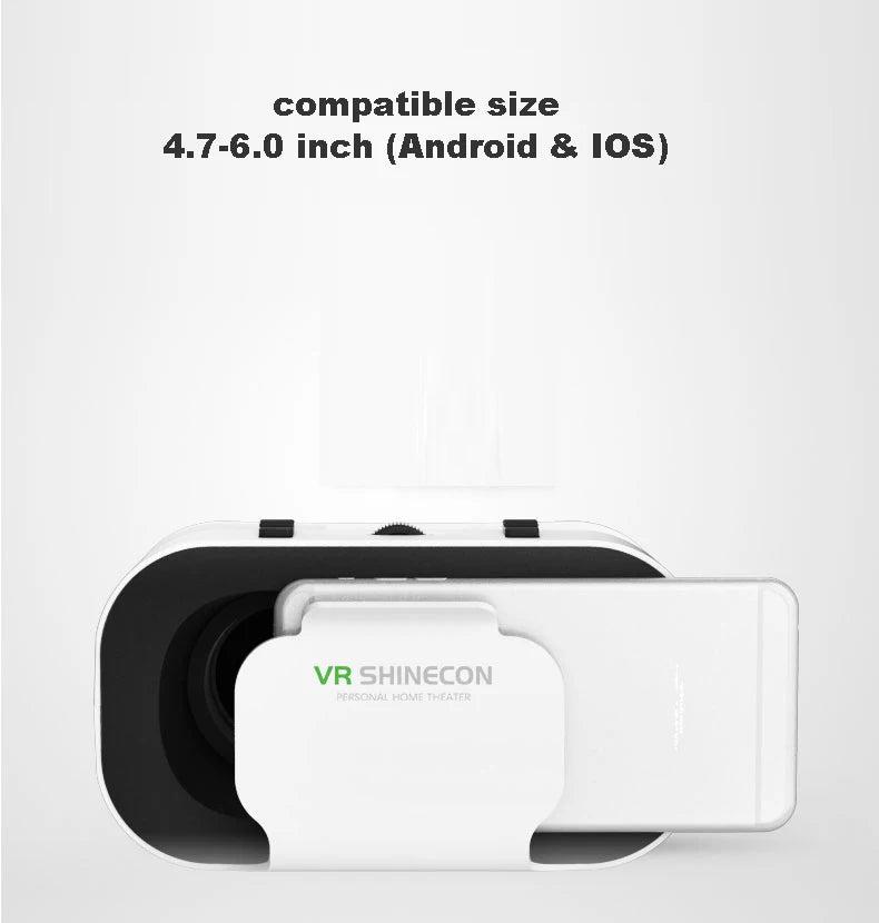 VR Headset for Smartphones - Lightweight Immersive Mobile VR Glasses Tidesmit