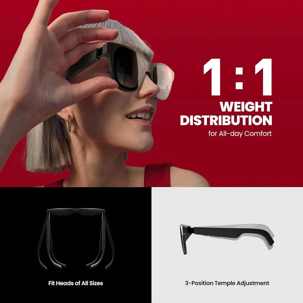 XREAL Air 2 Pro AR Glasses | 130-Inch Spatial Display for Mobile Devices Tidesmit