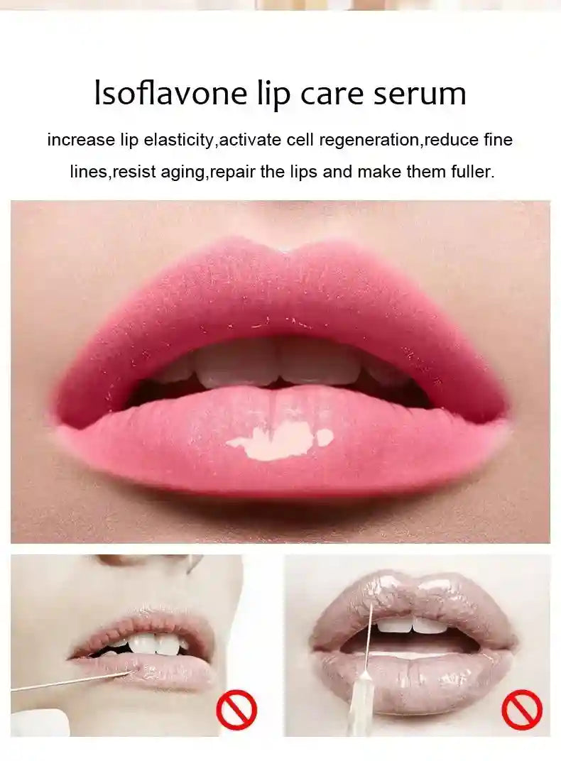Lip Plumper Oil Serum: Instant Volume & Nourishing Lip Care Treatment Lip Care Tidesmit