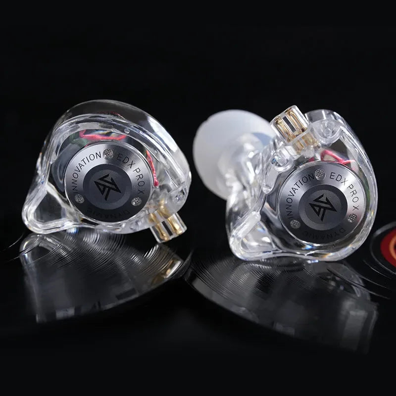 KZ EDX Pro X In-Ear Monitors | Dynamic Bass HiFi Earbuds | Tidesmit Tidesmit