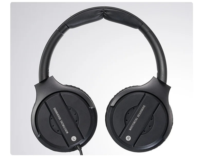 Studio Monitor Headphones with Active Noise Cancellation - Wired Over-Ear Tidesmit