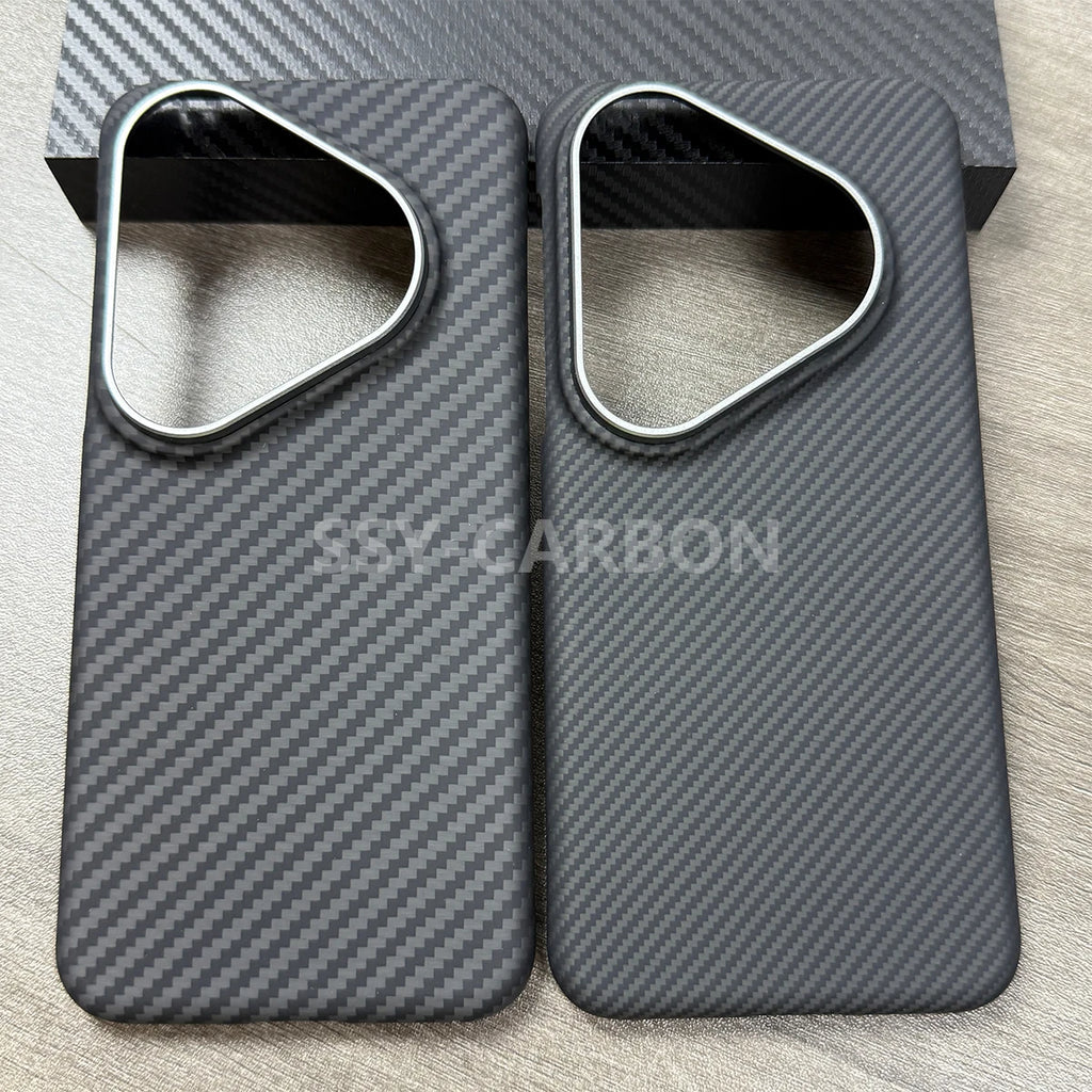 Carbon Fiber Huawei Pura 80 Ultra Case - Slim MagSafe Shock-Absorbing Cover Tidesmit