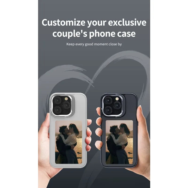 NFC E-Ink Phone Case for iPhone 16 Pro Max - Durable Shock-Absorbing Cover Tidesmit