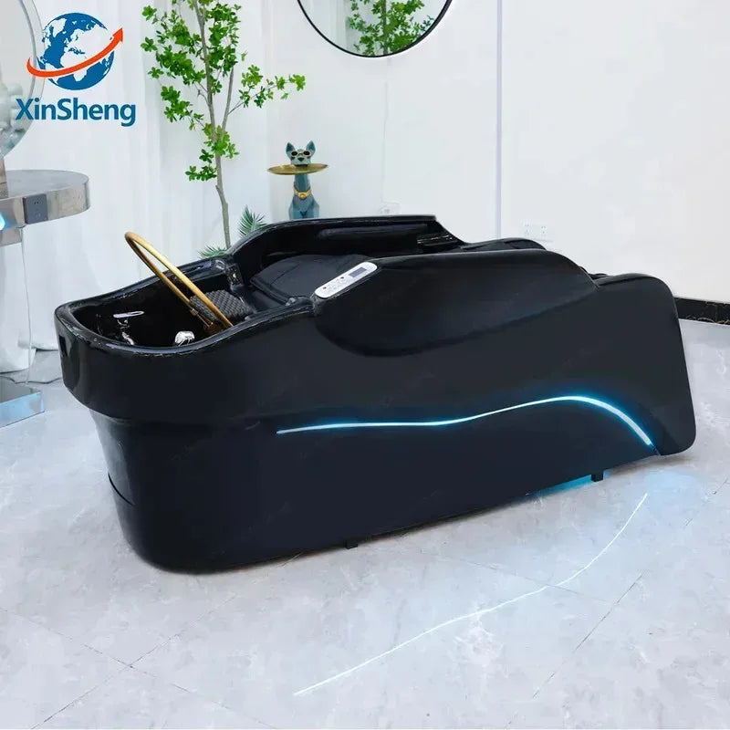 Japanese Shampoo Massage Bed | Ceramic Sink | Tidesmit Salon Furniture Massage Chairs Tidesmit
