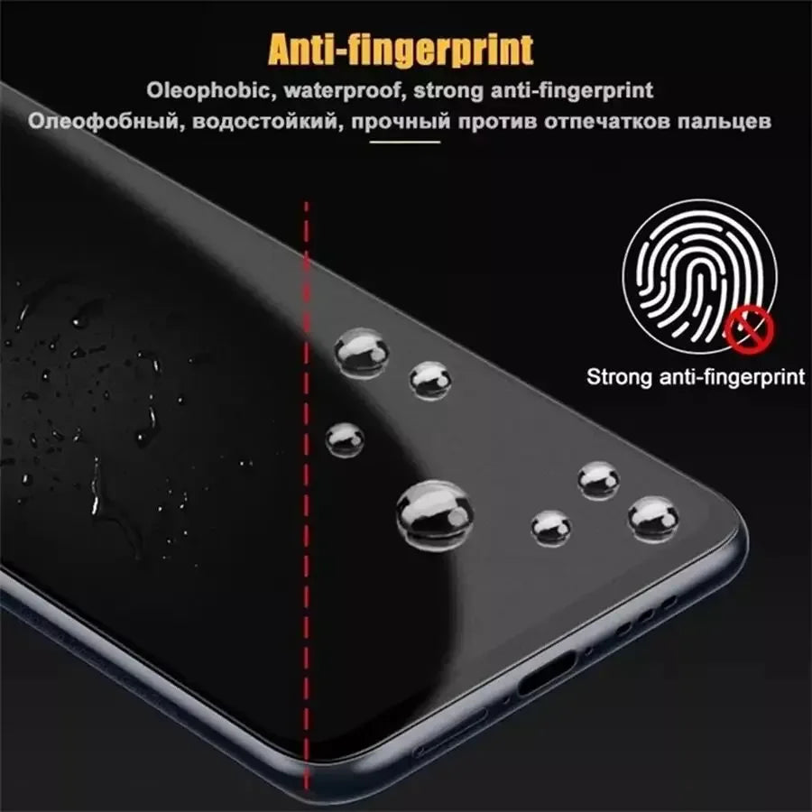 Realme Matte Hydrogel Screen Protector - Anti-Glare Anti-Scratch 2PCS Tidesmit