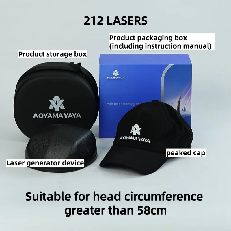 312 Laser Cap Red Light Therapy Hair Laser Hat for Hair Growth, Red Cap Hair Growth Products, Fast Grow Red Light Hat