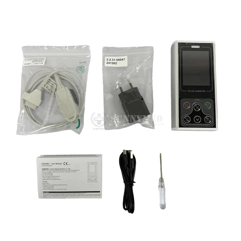 New  SY-C061 Hot Sale Handheld Veterinary Vital Signs Monitor Capnograph Pulse Oximeter for Hospital/Med Laboratory/Clinic