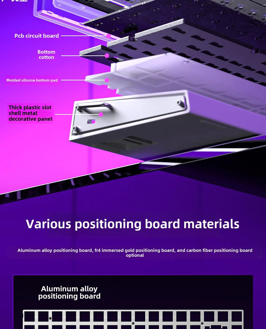 AULA HERO84 HE Magnetic Switch Wired Mechanical Keyboard RGB Music Rhythm 8K Return Rate Keyboard Computer Accessorie for Gamer