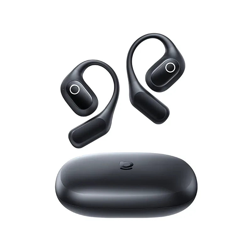 Baseus Eli 2i Fit Open-Ear Earphones True Wireless Bluetooth 6.0 Ear Hooks Headphones IPX5 Waterproof Sports Earbuds Bass Boost Black Tidesmit