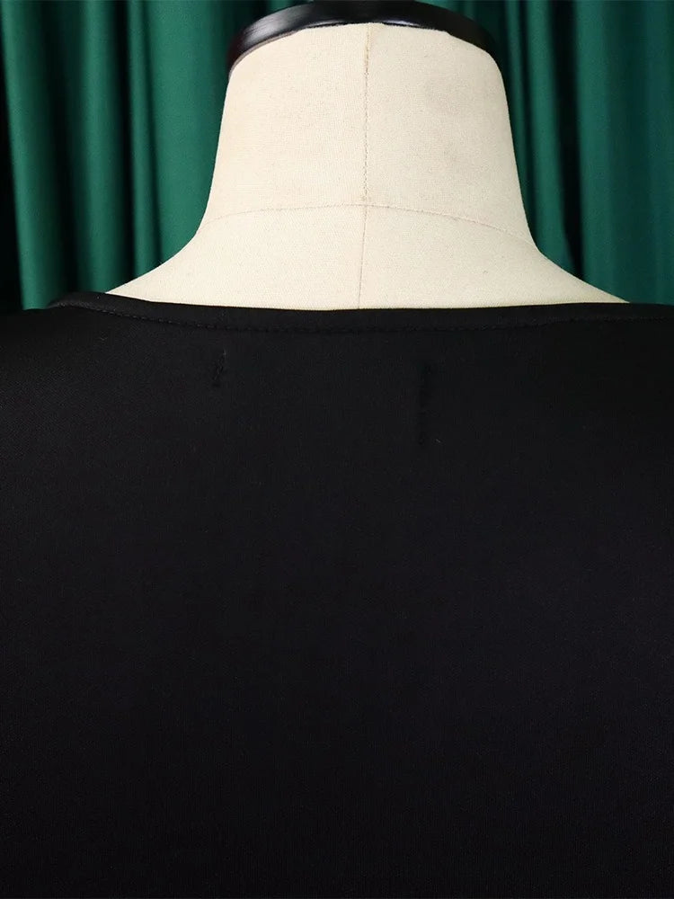 Wmstar Dresses for Women V Neck Elegant Fashion Party Maxi Dress New in Summer Fashion Clothes Wholesale Dropshipping S-3XL