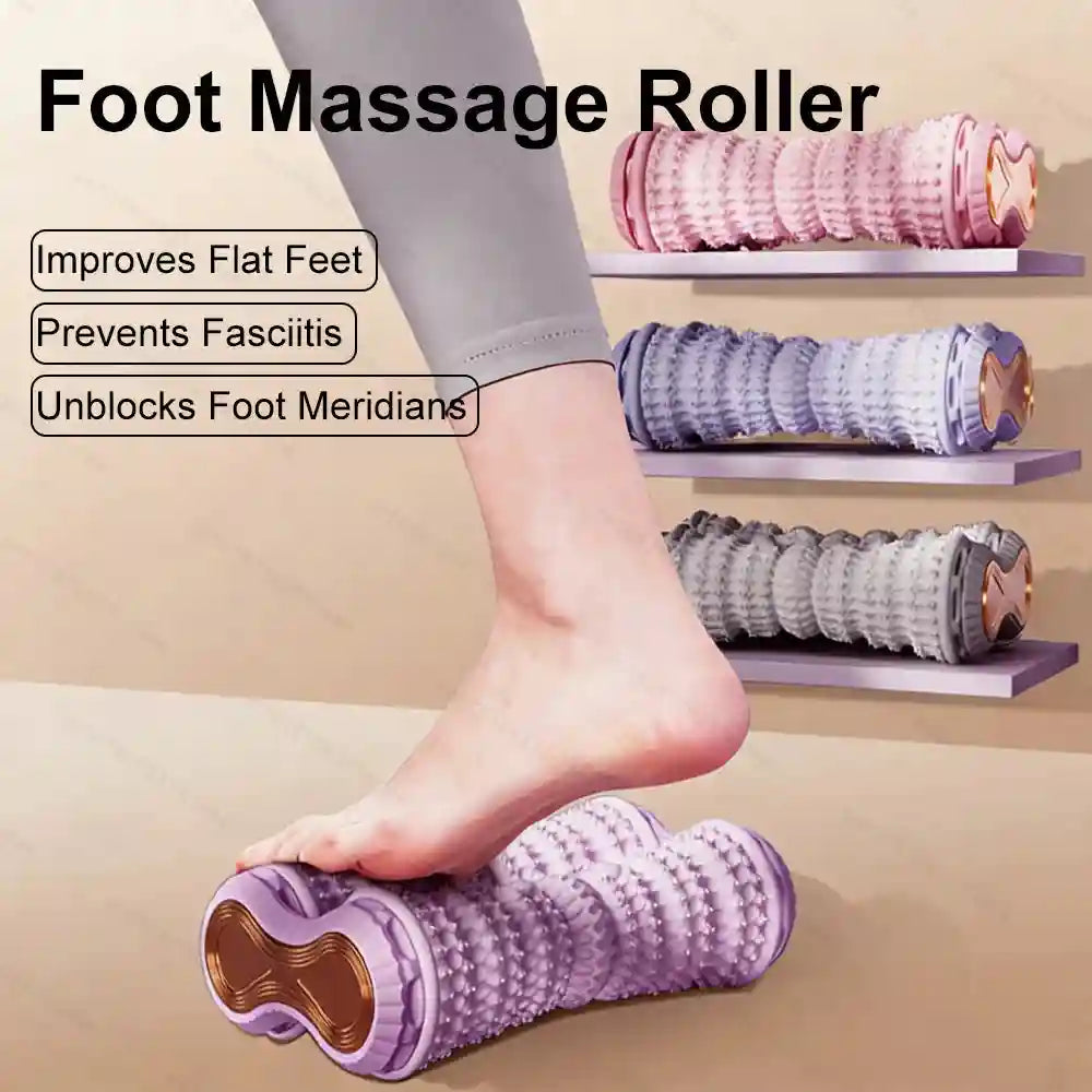 Massage Ball Foot Roller for Plantar Fasciitis – Deep Tissue Set Massage Roller Tidesmit