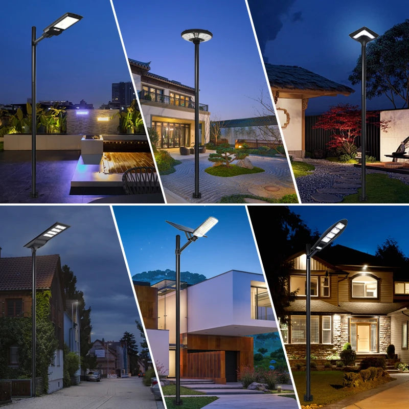 Outdoor Solar Garden Light Super Bright UFO LED Solar Street Light IP44 Waterproof  for Yard Patio Driveway Villa Decoration