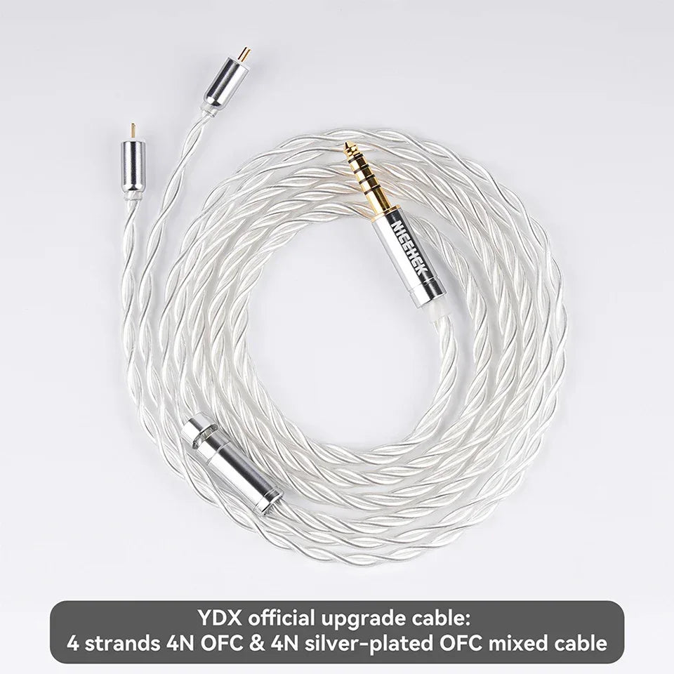 HiFi Wired Earbuds, 14.8mm Dynamic Driver, Detachable Cable - Tidesmit Tidesmit