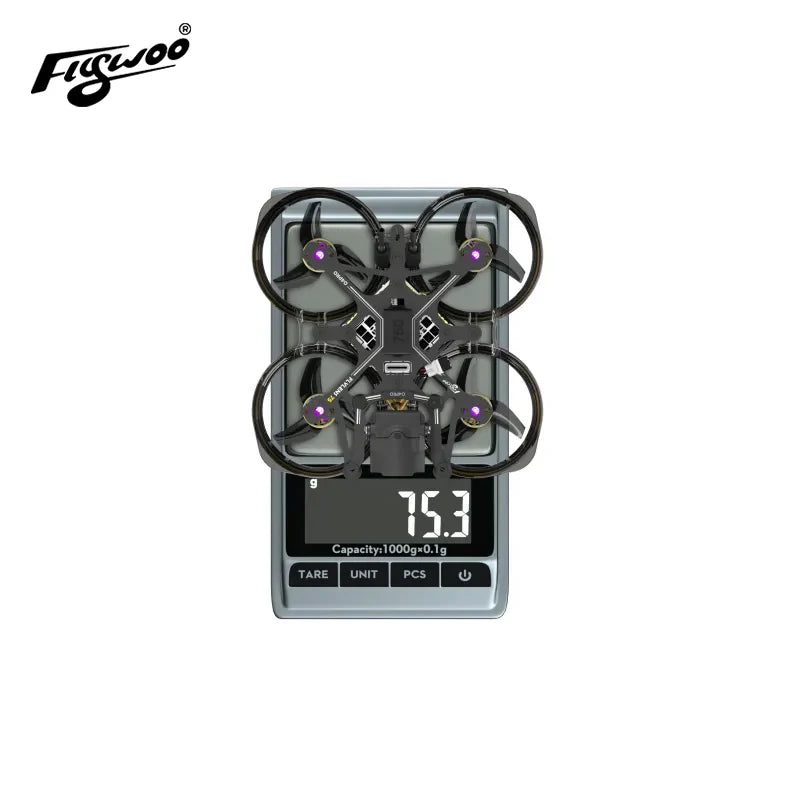 Flywoo Flylens 75 HD O4 FPV Drone | Compact 2S Racing Quadcopter Tidesmit