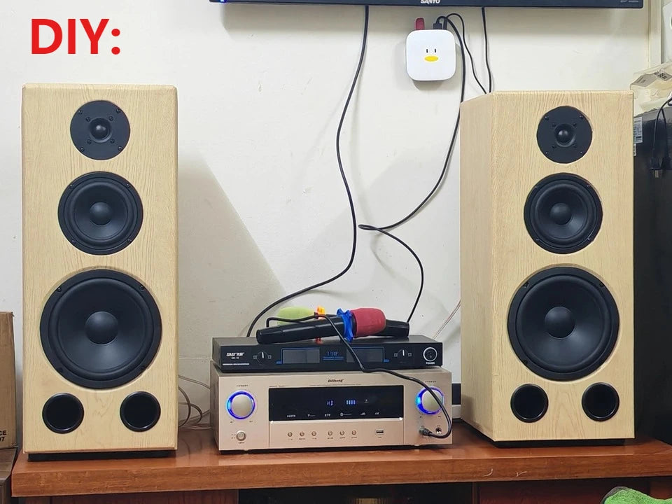 SOTAMIA 2Pcs 4 Inch Tweeter Audio Speaker 8 Ohm 60W Silk Film Dome Smart Home Treble Loudspeaker DIY HIFI Bluetooth Speaker