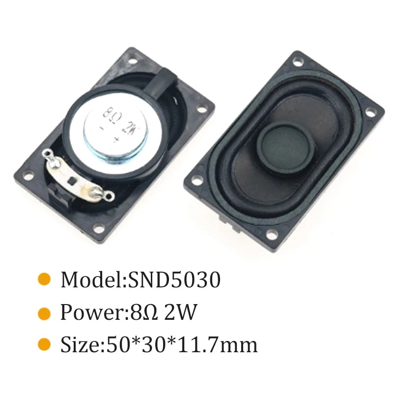 2PCS Notebook Speaker Horn 2W 8R 4R 4020 Loud Speaker 4 8 Ohms 2 Watt 4/8R 2W 20*35*5MM 20*40*5.4MM 20*40*5.5MM 50*30*11.7MM