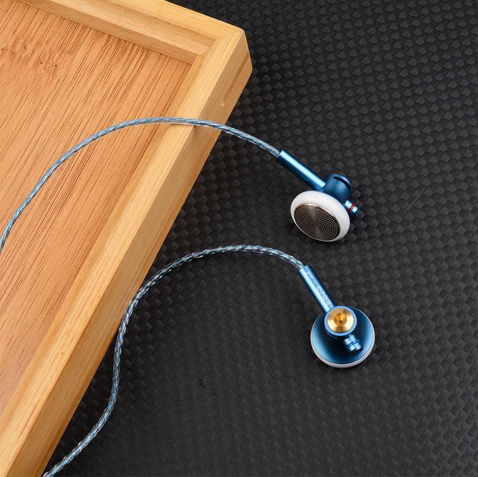 15.4mm LCP Diaphragm Wired Earphones by Tidesmit - High-Fidelity Audio Tidesmit