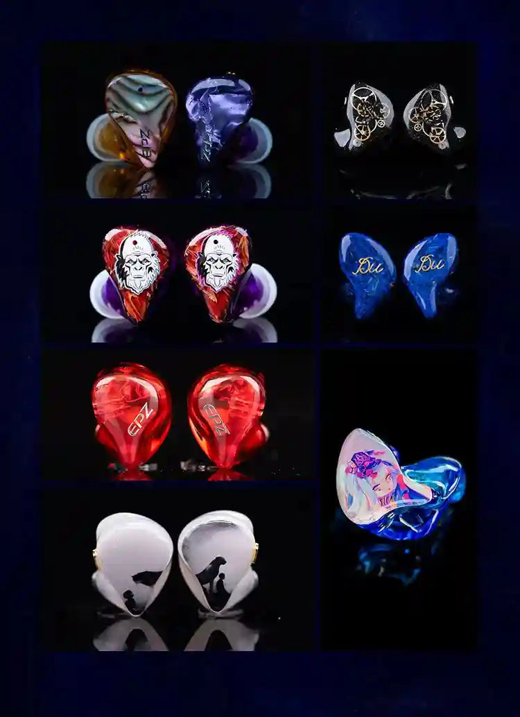 Wired HiFi IEM Earphones with Mic | High-Fidelity Bass Earbuds Tidesmit