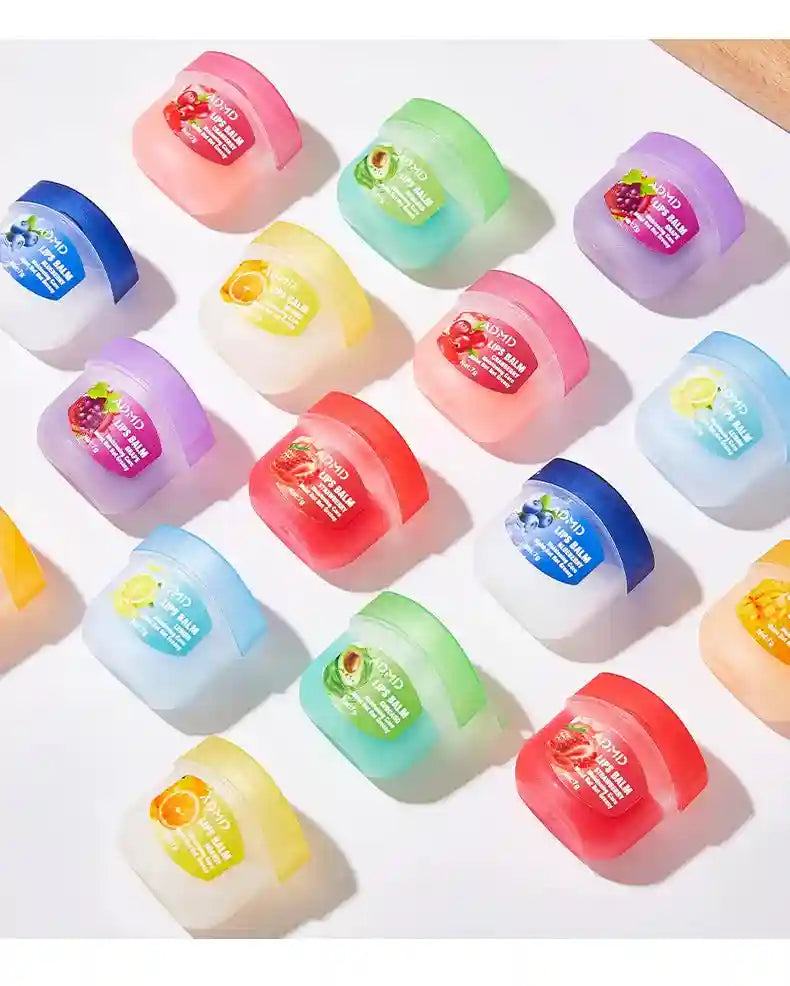 Fruit Lip Balm Set - 8pcs Moisturizing Lip Treatment for Dry Lips Lip Care Tidesmit