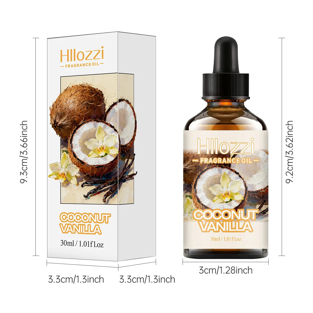 COCONUT VANILLA FRAGRANCE OIL: For aromatherapy, diffusing, fargrance and candle Scented Candle.